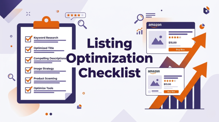 amazon listing optimization checklist illustration