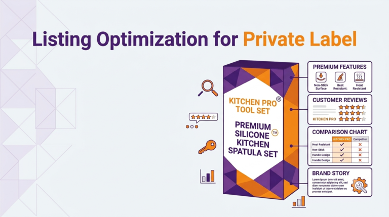 amazon listing optimization for private label sellers illustration