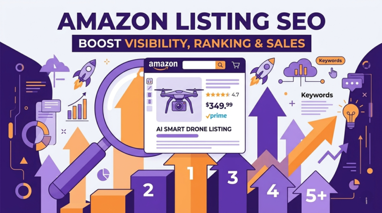 amazon listing seo ranking guide illustration