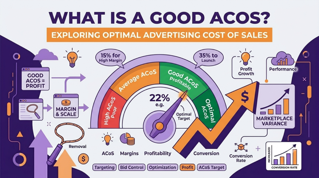 what is a good acos on amazon illustration