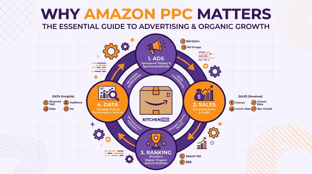 why amazon ppc is important for brand growth illustration