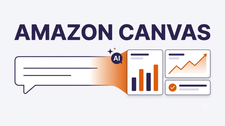 amazon canvas ai analytics seller central