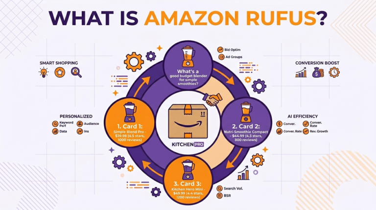 what is amazon rufus alexa for shopping illustration