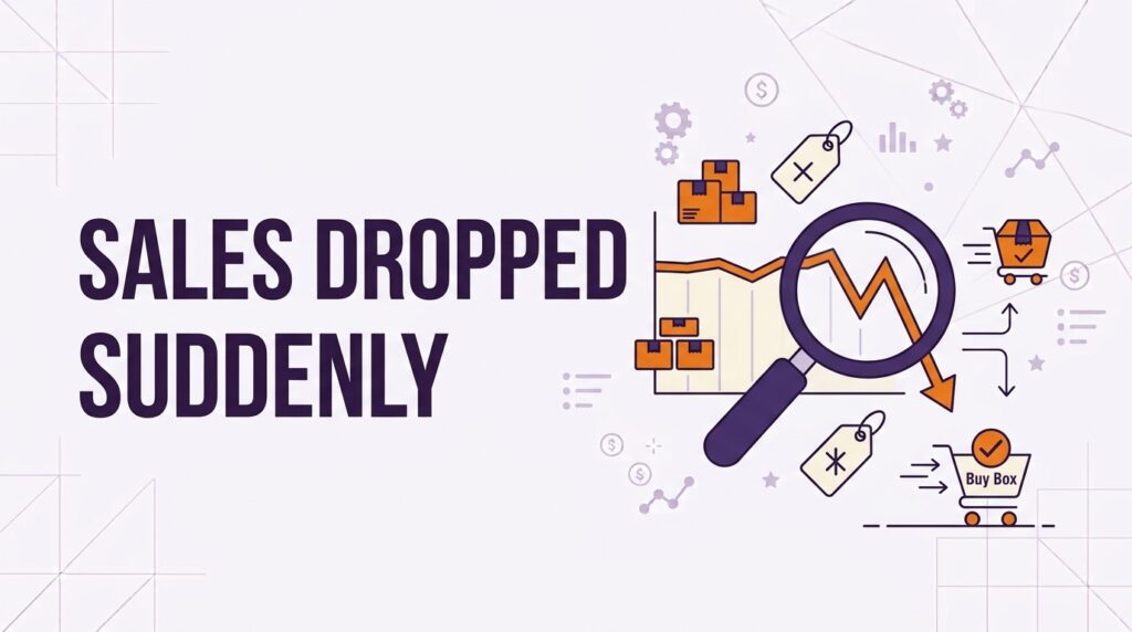 amazon sales dropped suddenly